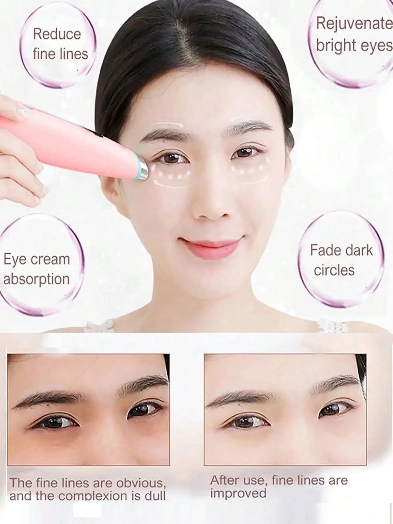 2026 RF LED Gezichtsmassager - By Lunara