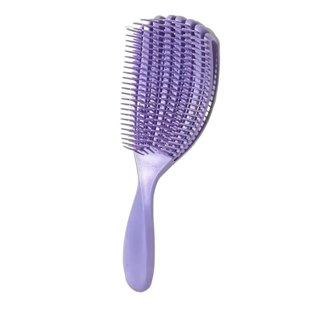 Hair Brush Octopus Hairbrush Pink Massage Detangler Brush for Curly Hair Thick Hair Care Hairbrush Styling Tools
