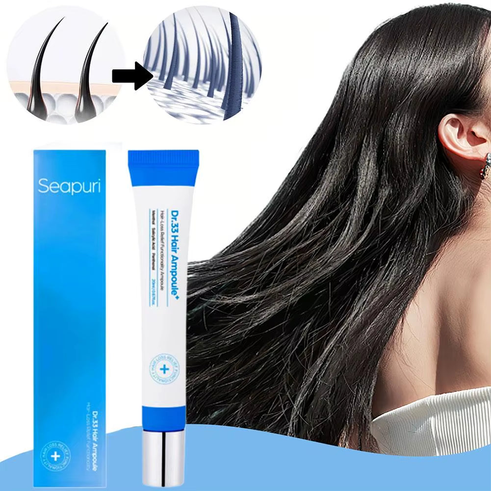 Seapuri Scalphy Hair Essence Rollerball Nourishing Anti-Frizz Hair Serum Refreshing Strengthening Hair Essence Scalp Treatment