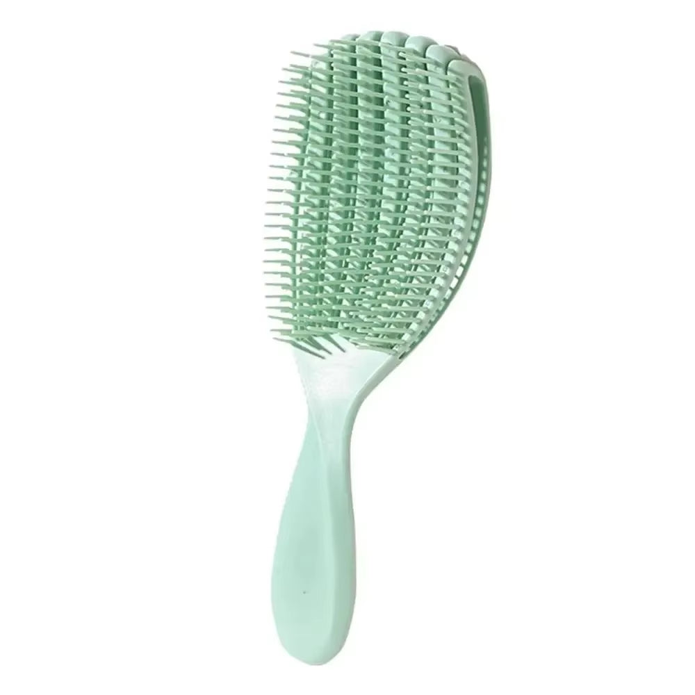 Hair Brush Octopus Hairbrush Pink Massage Detangler Brush for Curly Hair Thick Hair Care Hairbrush Styling Tools