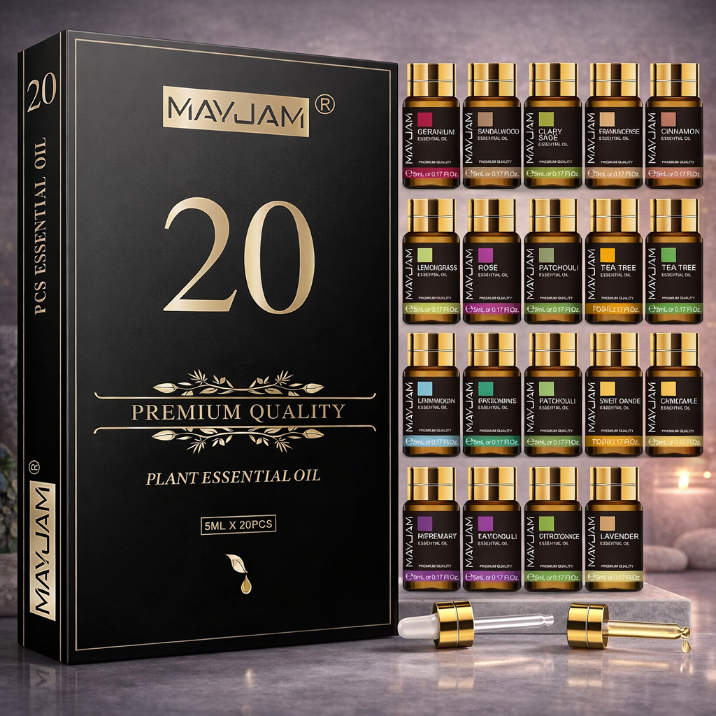 Luxury Essential Oils Set - By Lunara