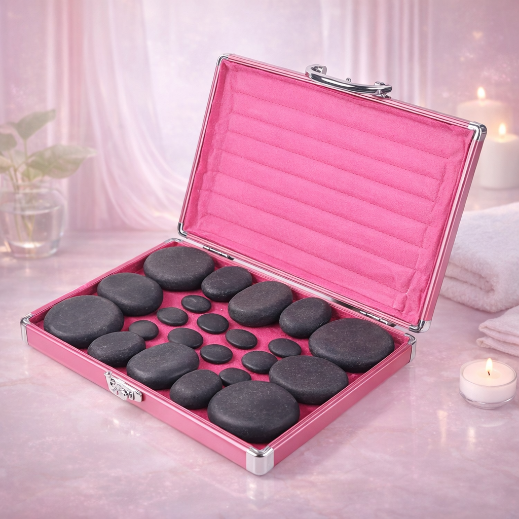 ThermaStone Hot Stone Massage set - By Lunara