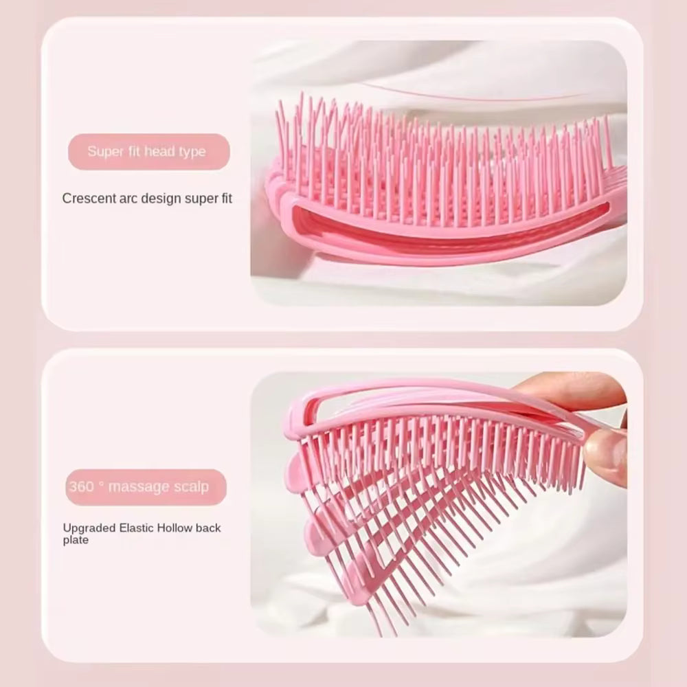 CurlEase Detangler Brush - By Lunara