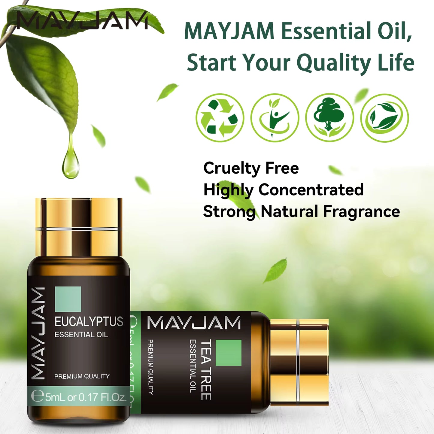 Luxury Essential Oils Set - By Lunara