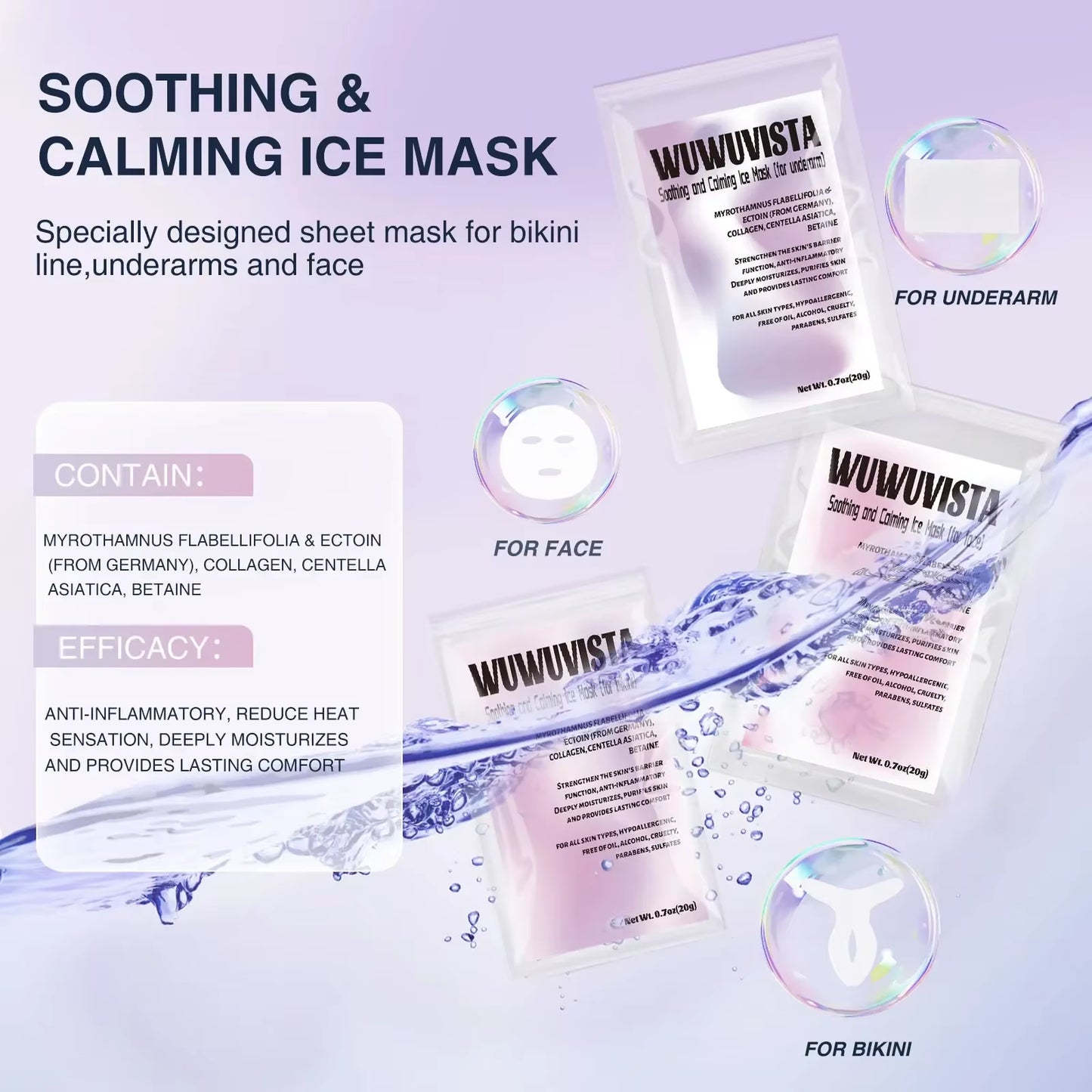 Waxing Kit  EU Plug(23 Items) Hair Removal Wax Kit Waxing Beads Face/Brazilian/Full Body/Bikini/Sensitiive Skin