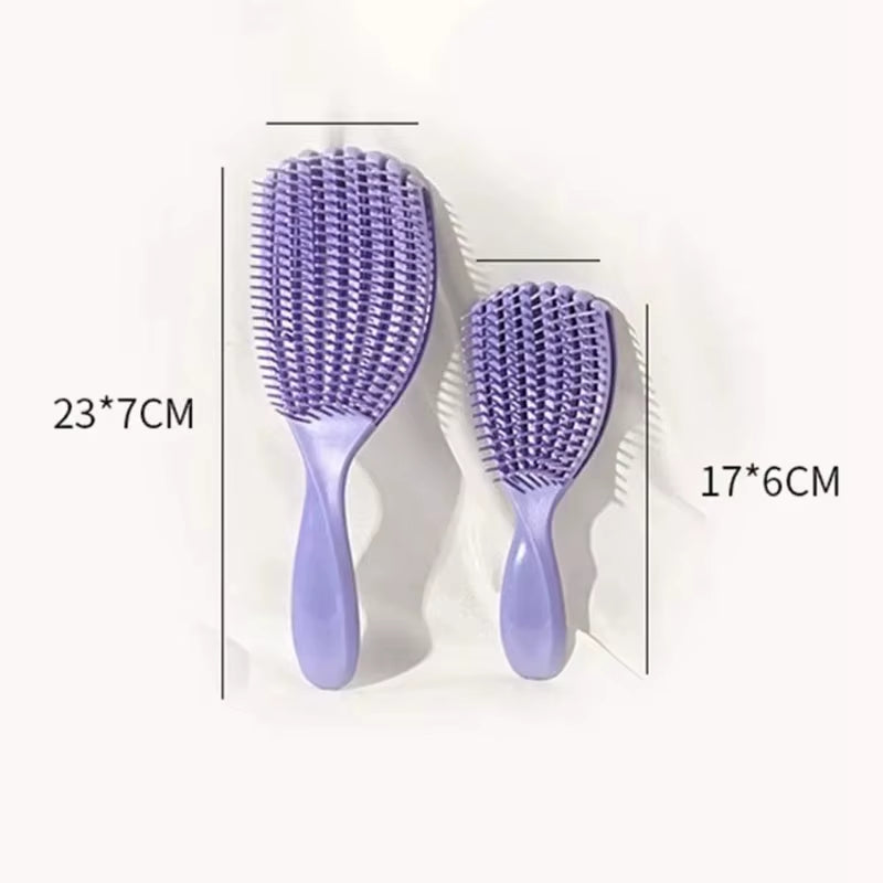 Hair Brush Octopus Hairbrush Pink Massage Detangler Brush for Curly Hair Thick Hair Care Hairbrush Styling Tools