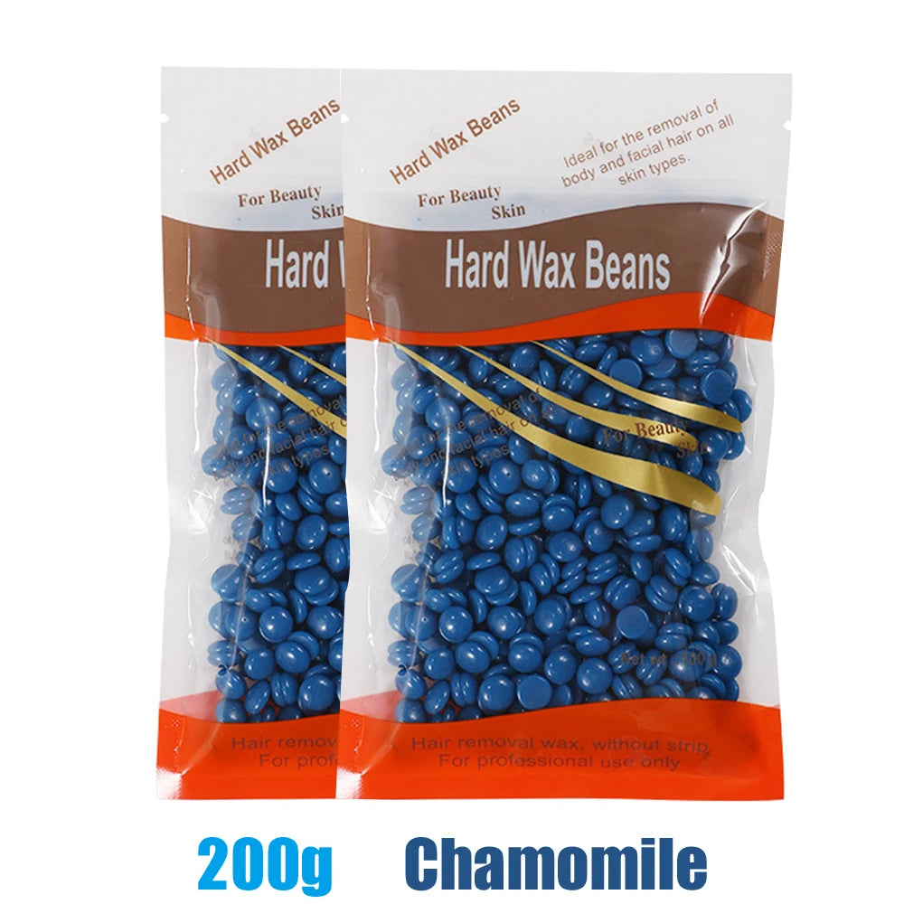 Wax Heater Kit for Hair Removal Wax Melting Machine with Waxing Beans Depilation Paraffin Warmer Waxing Dipping Pot