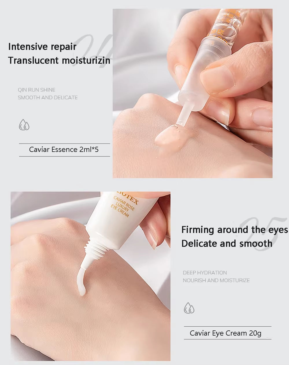 Caviar koreaanse skincare set - By Lunara